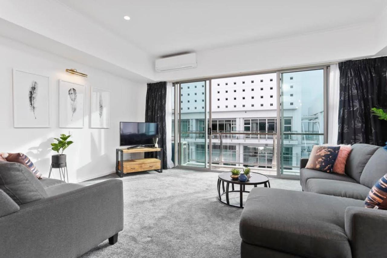 Chic 1 Bedroom Princess Wharf Apartment W/ Ac Auckland Buitenkant foto